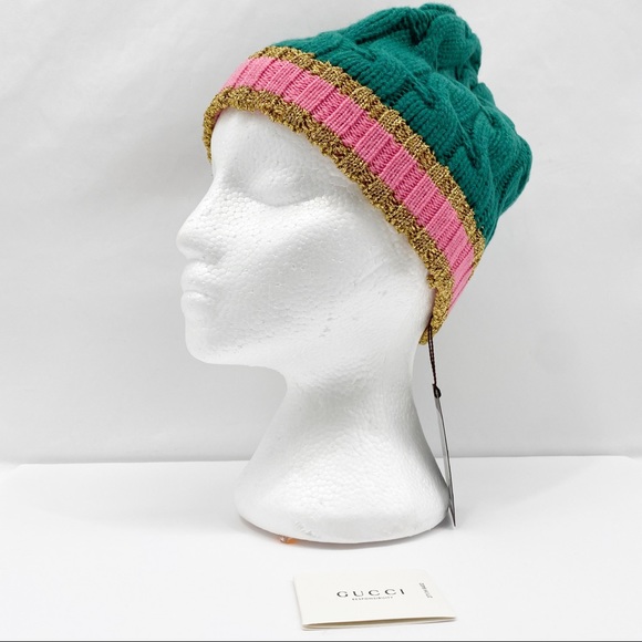 Gucci Bonhate Knit Hat 544546 3GB08 3772 - Picture 9 of 14